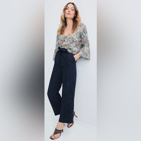 Veronica Beard Vitha Floral Printed Pant - Picture 3 of 17